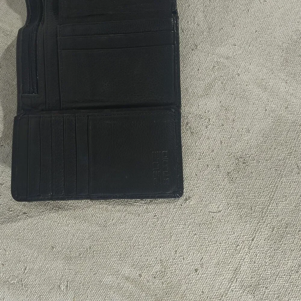 Pelle Studio Four Panel Leather Wallet